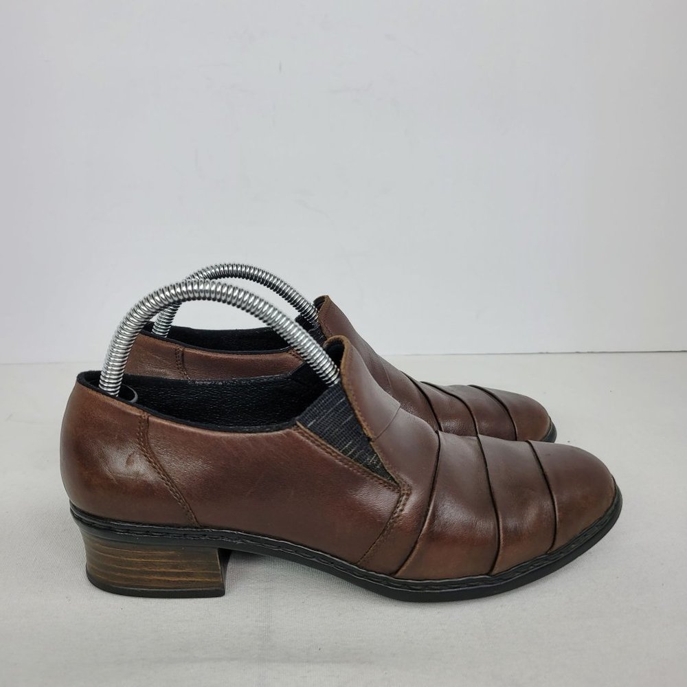Rieker Antistress Leather Women's Loafers Shoes US Size 6